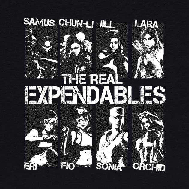 Expendables videogames females by Bolivian_Brawler